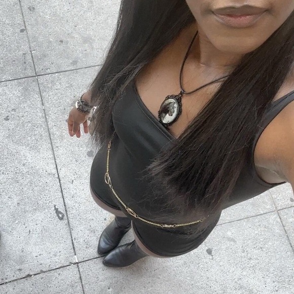 Black Cat cameo pendant necklace. New. - Picture 6 of 9